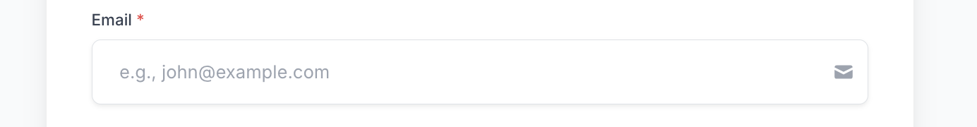 Email Input Field